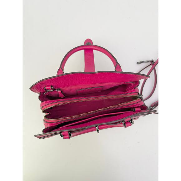 Coach Mini Mercer 24 Satchel - Pink Grain Leather - Picture 7 of 7